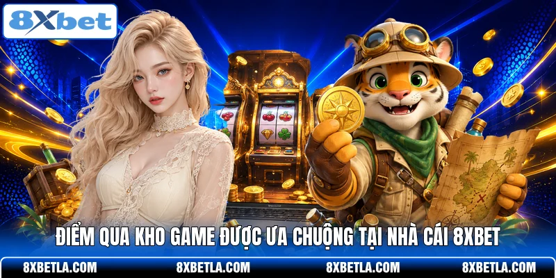 Điểm qua kho game được ưa chuộng tại nhà cái 8XBET